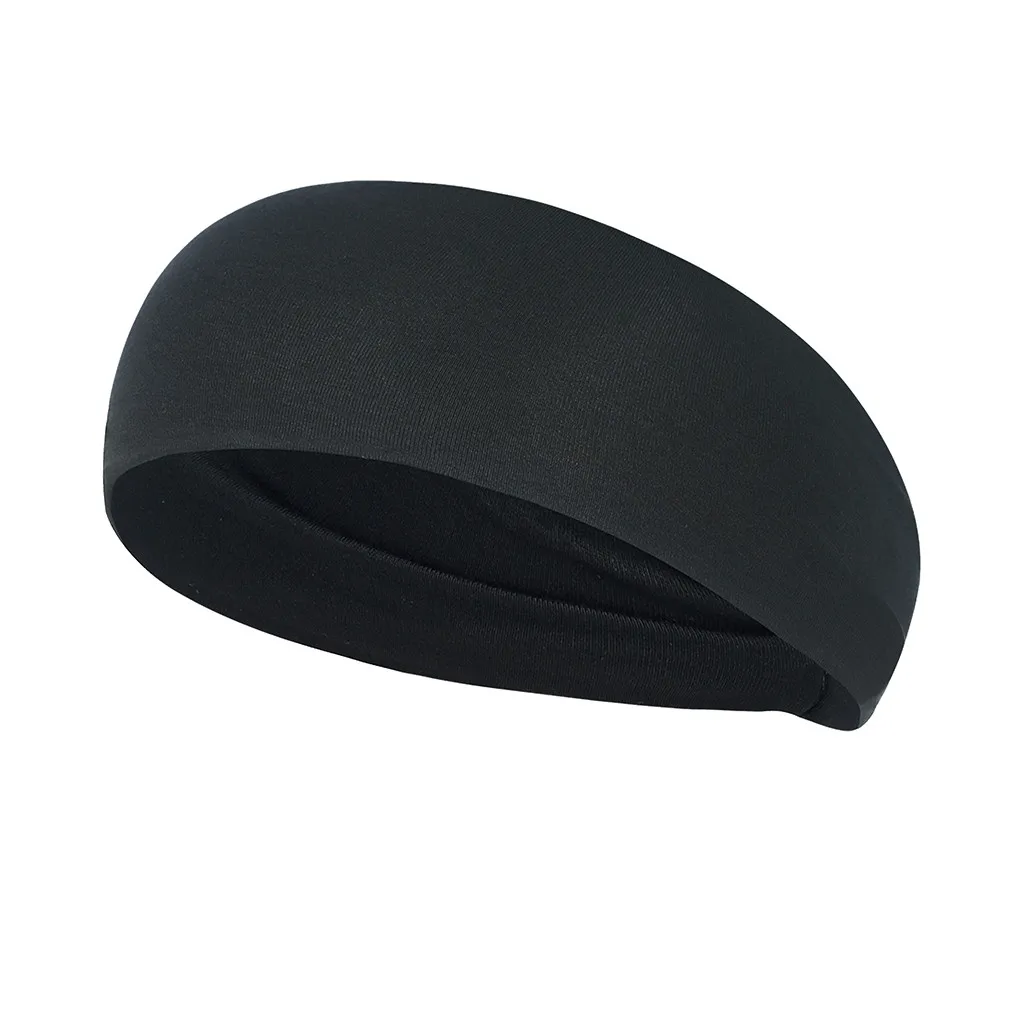 Головная повязка для волос стрейч мужчин женщин эластичная спортивная на голову