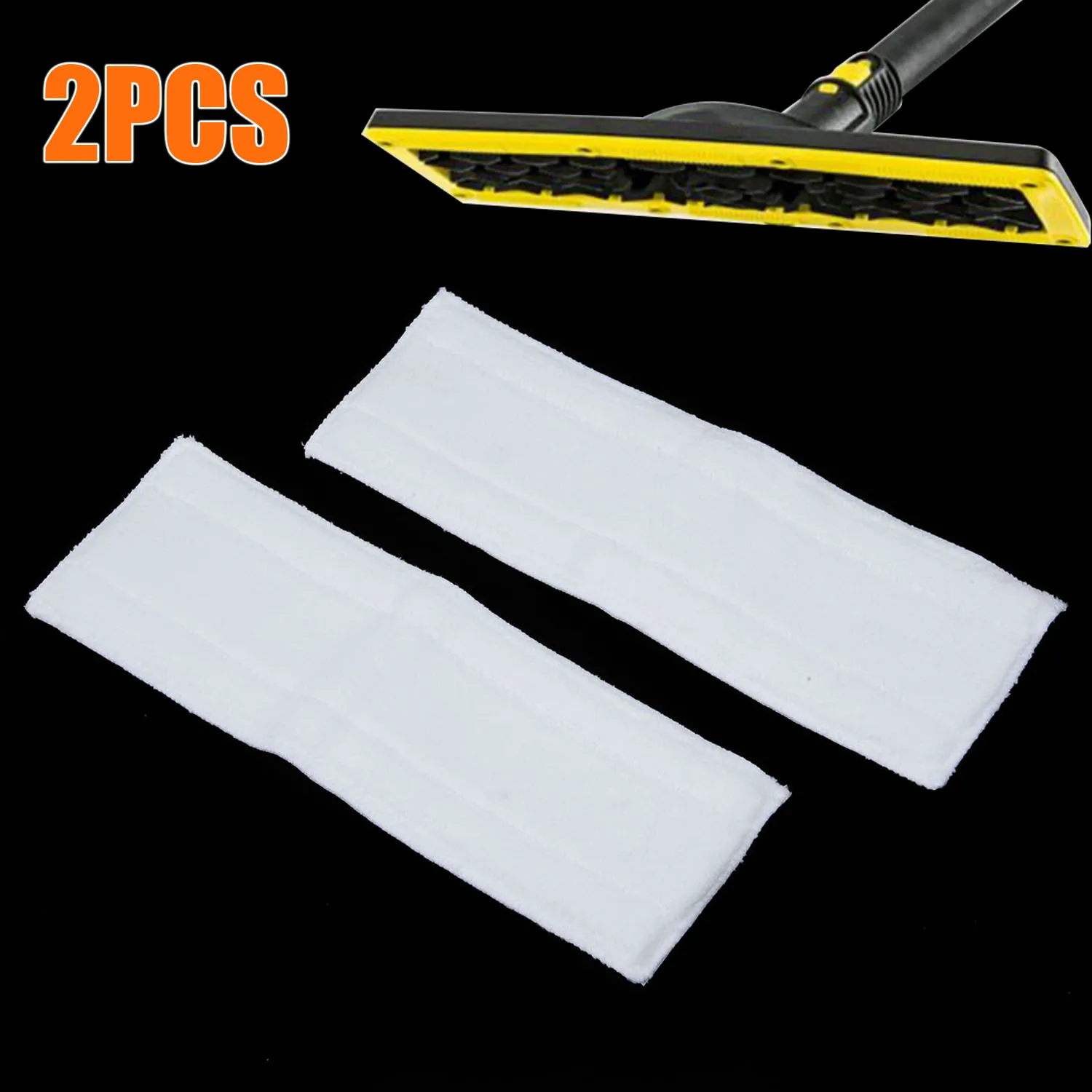 

11.11 Sale 2pcs Mop Cloth Fit For Karcher Easy Fix Cloth Set -Floor SC1-5 Series