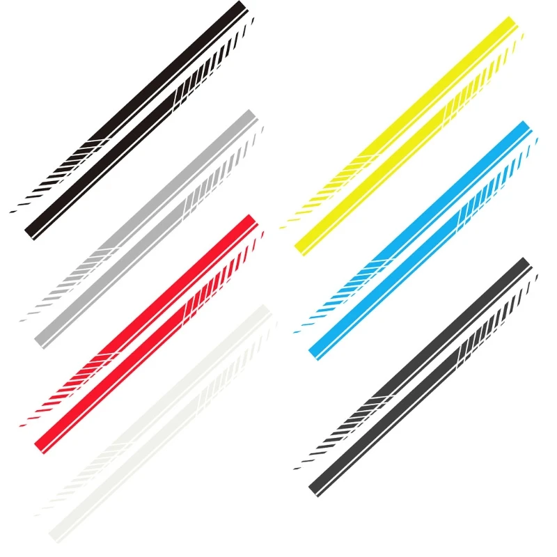 

190 см спортивные гоночные фотообои для кузова автомобиля двери боковые полосы наклейки