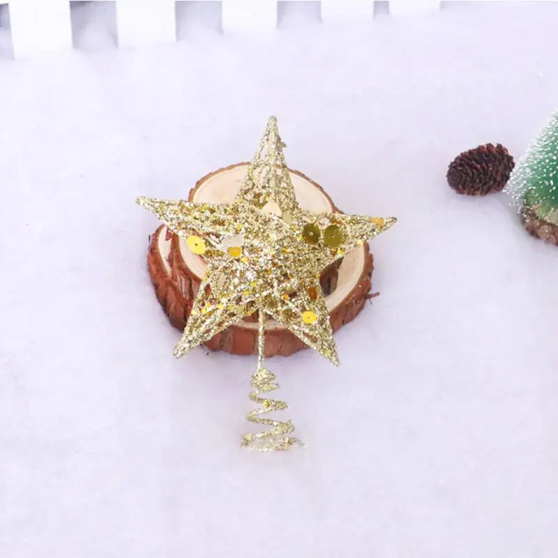 

Christmas Wrought Iron star glitter Christmas tree top star Christmas decoration For Front Yards Home Decor Create Festive Xmas