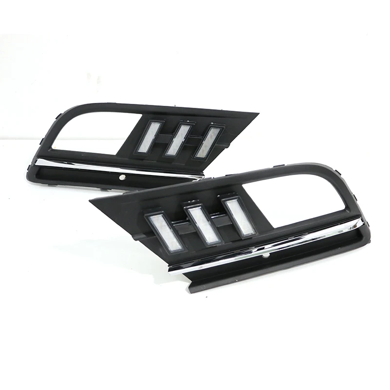 Светодиодный дневный ходовой светильник DRL для volkswagen sagitar jetta bora 2015-2018 с желтым