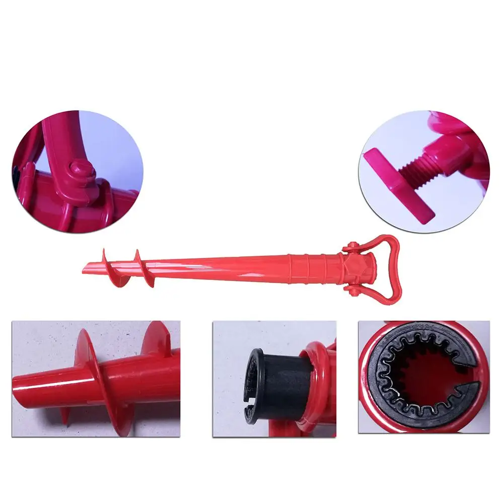 6 шт. сверхмощный консольный зонт-подставка для палатки пляжные зонты аксессуары