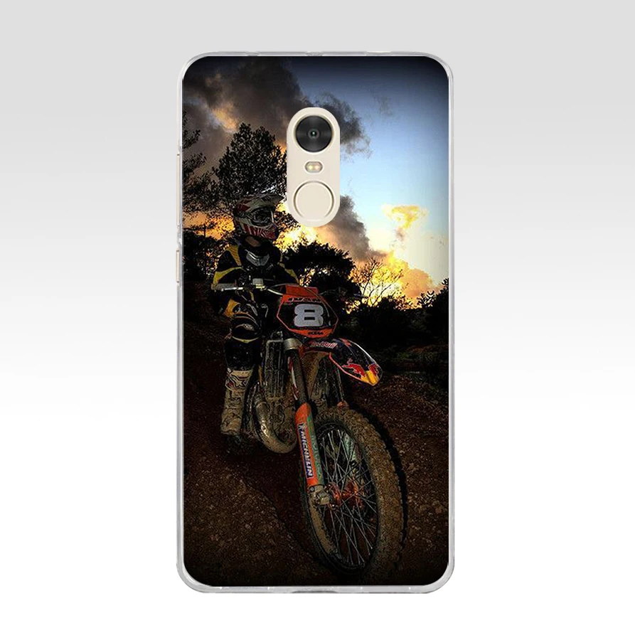 226FG moto cross dirtbikes Мягкий Силиконовый ТПУ чехол для телефона xiaomi redmi 7 7a note 4A 4X 6 Pro 6A |