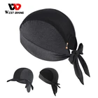 WEST BIKING Мужская велосипедная Кепка летняя анти-УФ дышащая бандана для бега пиратская шляпа Быстросохнущий Спортивный Платок на голову велосипедные колпачки для велосипеда