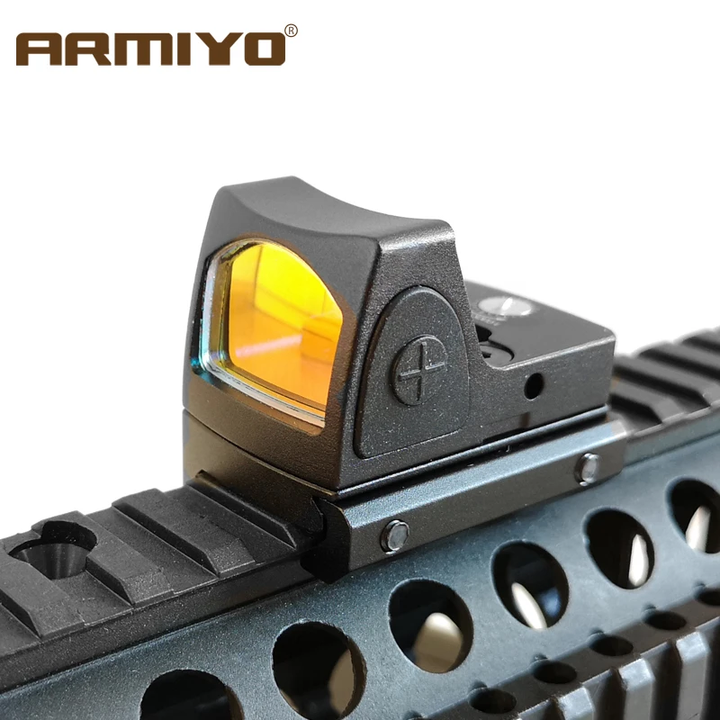 Прицел Armiyo для стрельбы и охоты лазерный Коллиматорный прицел с красной точкой