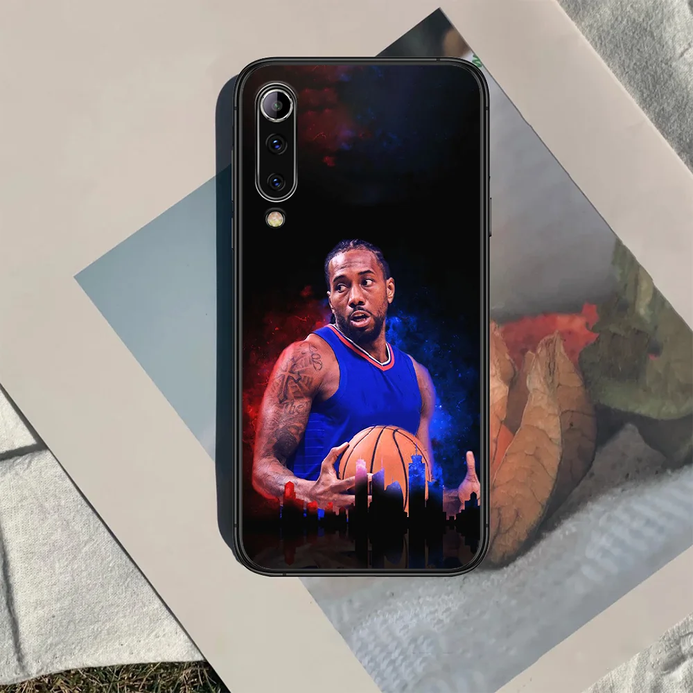 

Kawhi Leonard Phone case For Xiaomi Mi note 10 A3 9 MAX 3 A2 8 9 Lite Pro ultra black Funda Tpu Prime Pretty Back 3D Waterproof