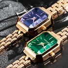 Женские наручные часы 2020 Qaurtz, роскошные женские наручные часы, прозрачные женские часы в подарочной коробке