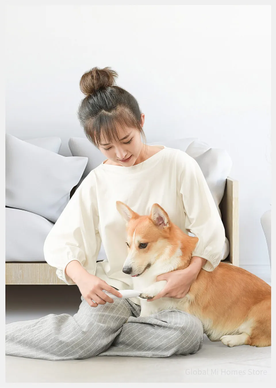 Xiaomi Youpin Pawbby Pet местная электробритва для стрижки собак и кошек, бритвенные волосы для собак, электрическая машинка для ремонта волос