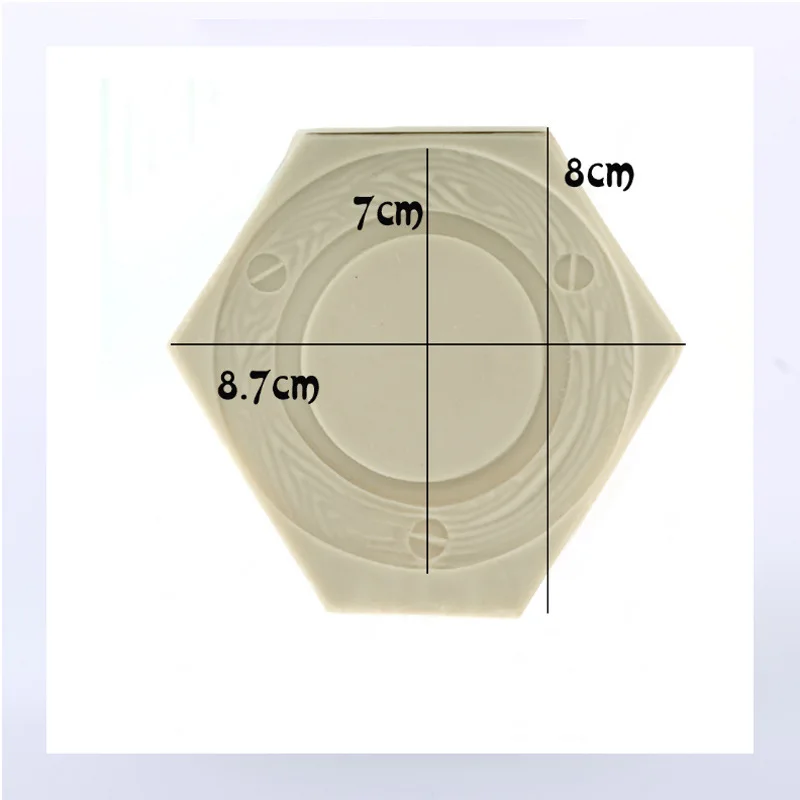 Мыло с запахом печенья 7 см европейский стиль рамка узор силиконовая рельефная