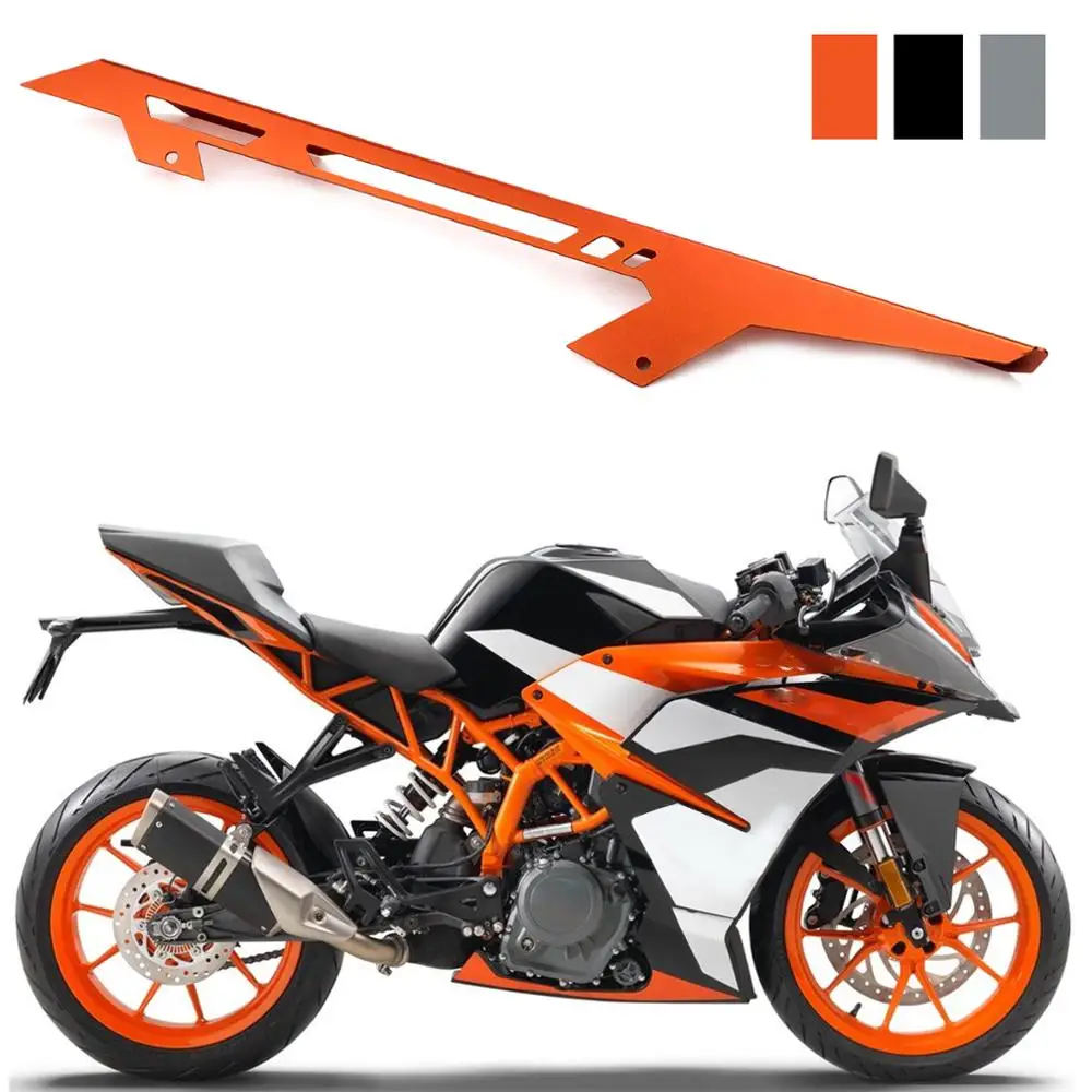 Artudatech алюминиевая ЧПУ задняя защитная крышка цепи для KTM RC DUKE 125 200 390 Аксессуары |