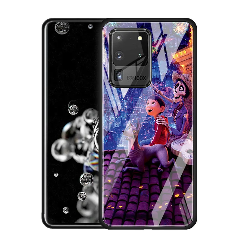 Чехол из закаленного стекла для Samsung Galaxy A01 A11 A21S A21 EU A31 A41 A51 A71 A81 A91 | Мобильные