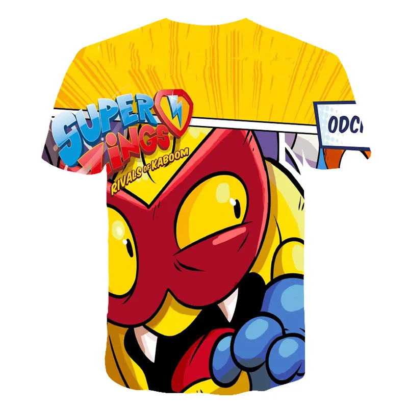 

Casual 3D Print Superzings Child Casual T Shirt Boys Girls 2021 Summer Casual Fashion T-Shirt Interesting Children t shirt