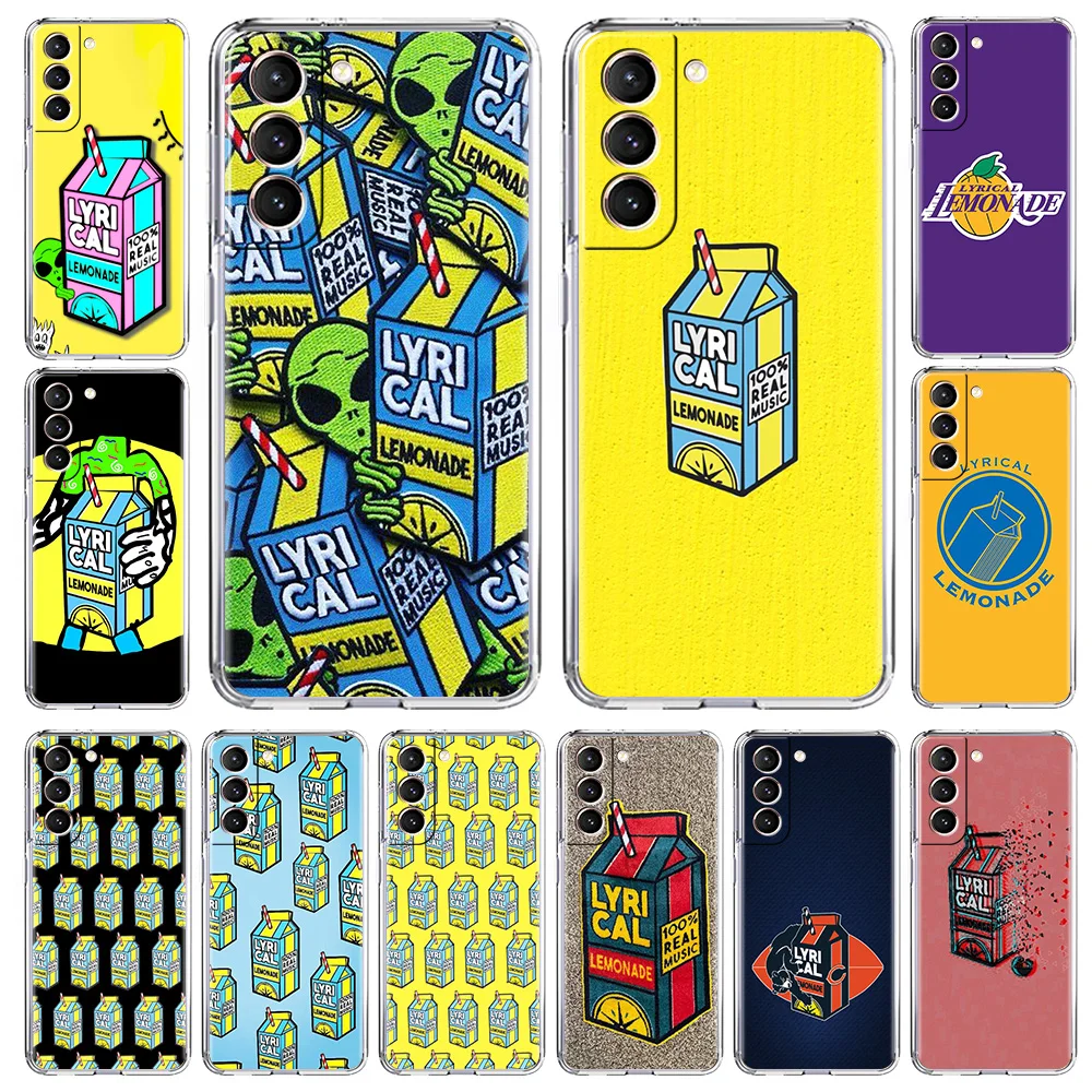 

New Aliens Drink Lyrical Lemonade Cover for Samsung Galaxy S20 FE S21 Ultra S10 S10E Note 10 20 Lite Plus Transparent Case