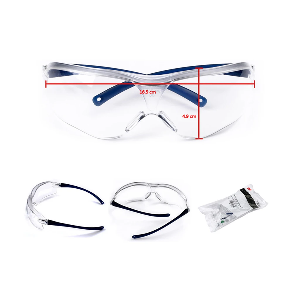 Защитные очки с защитой от ветра песка и пыли 3 м 10434|Защитные очки| |