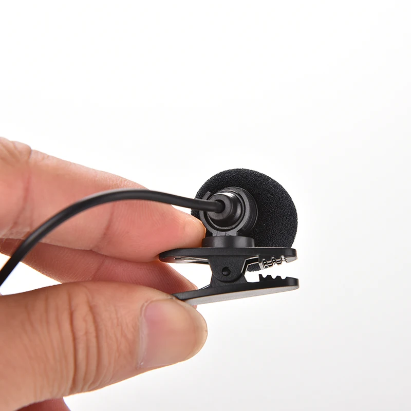 1 шт. 3 5 мм мини Студийный микрофон для речи с зажимом на лацкане ПК настольного