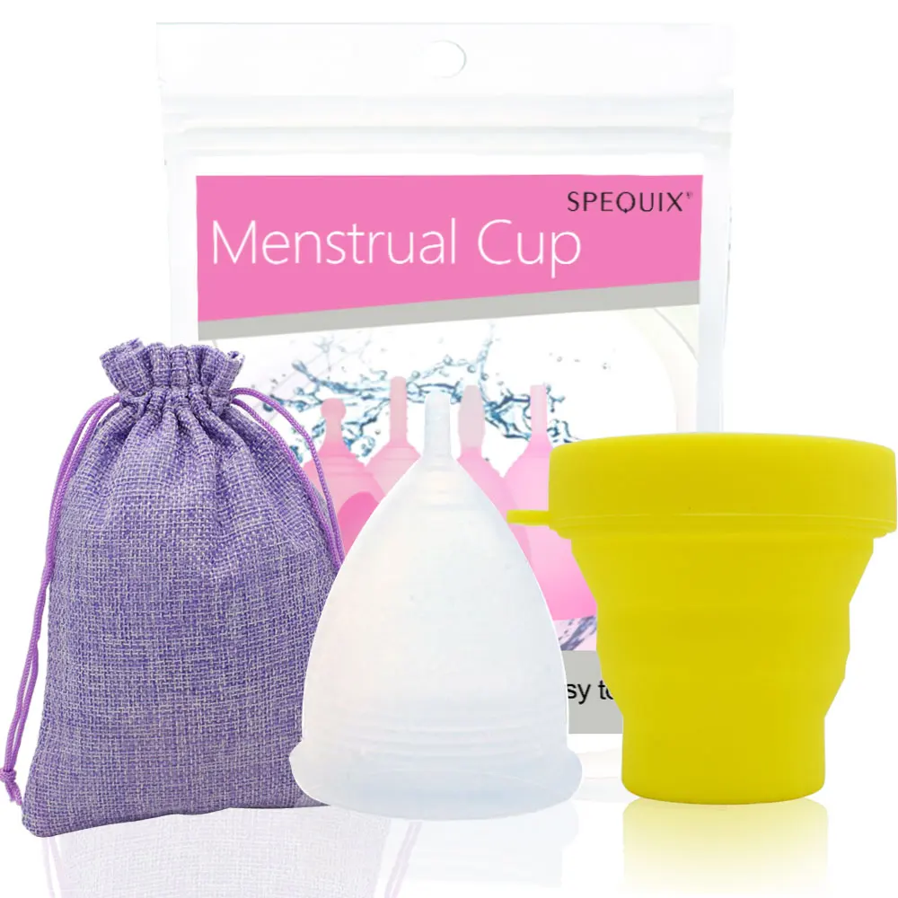 Коллектор Менструальный медицинский силиконовый чаша для женщин Дамский период