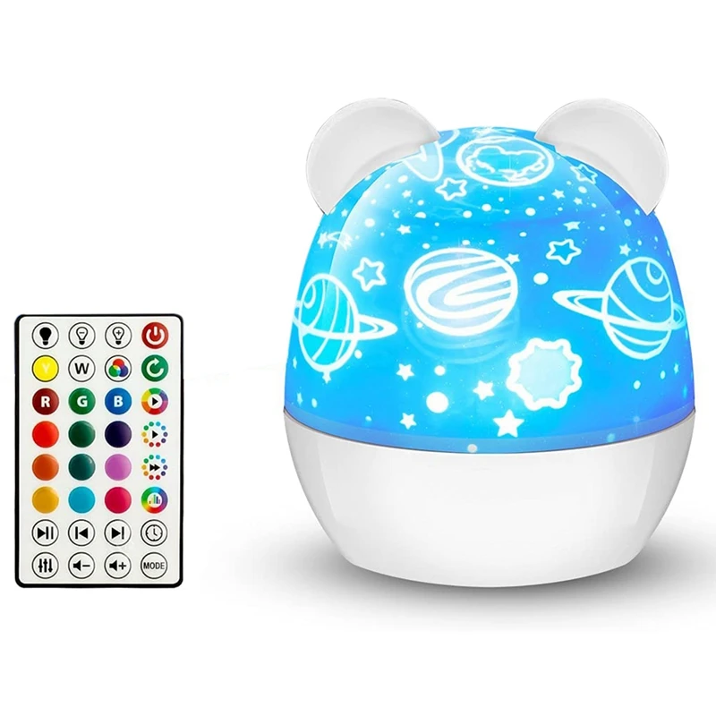 

Star Projector Night Light For Kids,USB Rechargeable Night Light, Rotating Lights For Bedroom Decor,Birthday Gifts