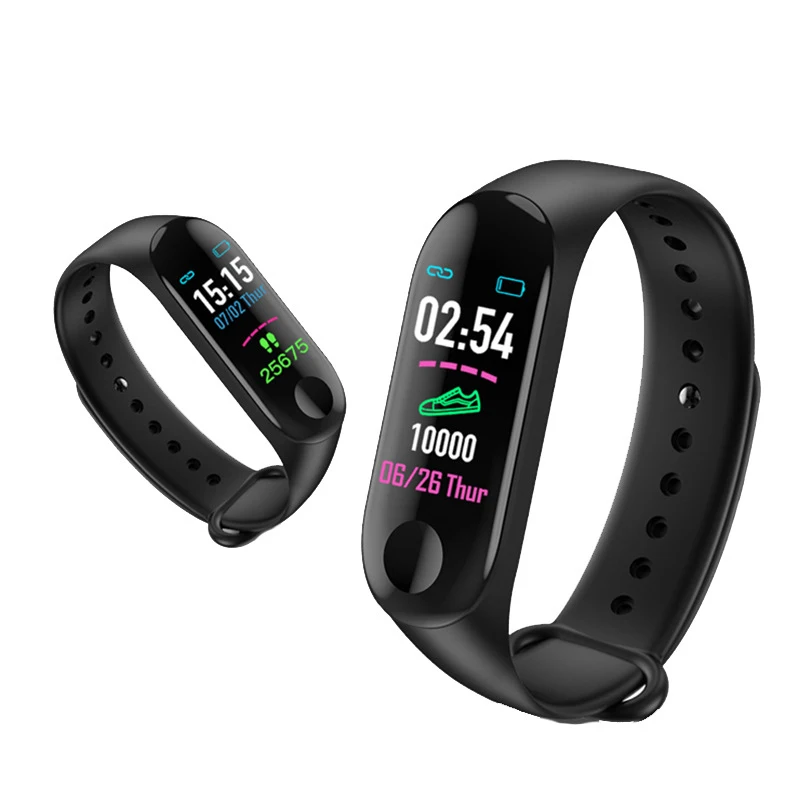 M3 смарт-браслеты для мужчин и женщин водонепроницаемый спортивный браслет