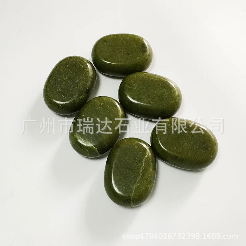 Медицинский массажный камень зеленый нефрит спа Красота Эфирное масло