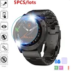 Защитная пленка для часов Garmin Fenix 5 5s Plus 6S 6X 6 Pro, Ультрапрозрачная, закаленная, премиум-класса защитный из стеклянной пленки, 5 шт.