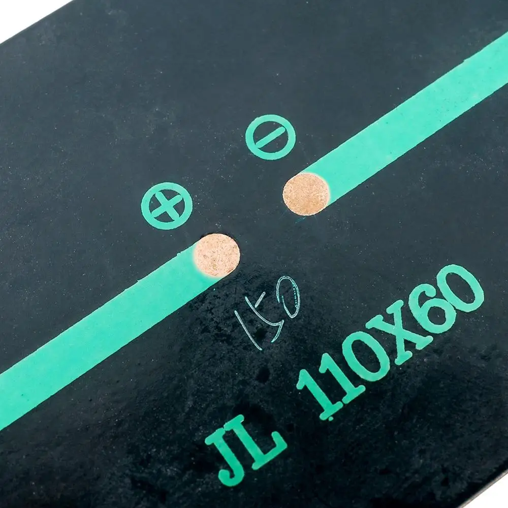 Солнечная панель 1 Вт 6 В поликристаллические фотоэлементы кремниевые