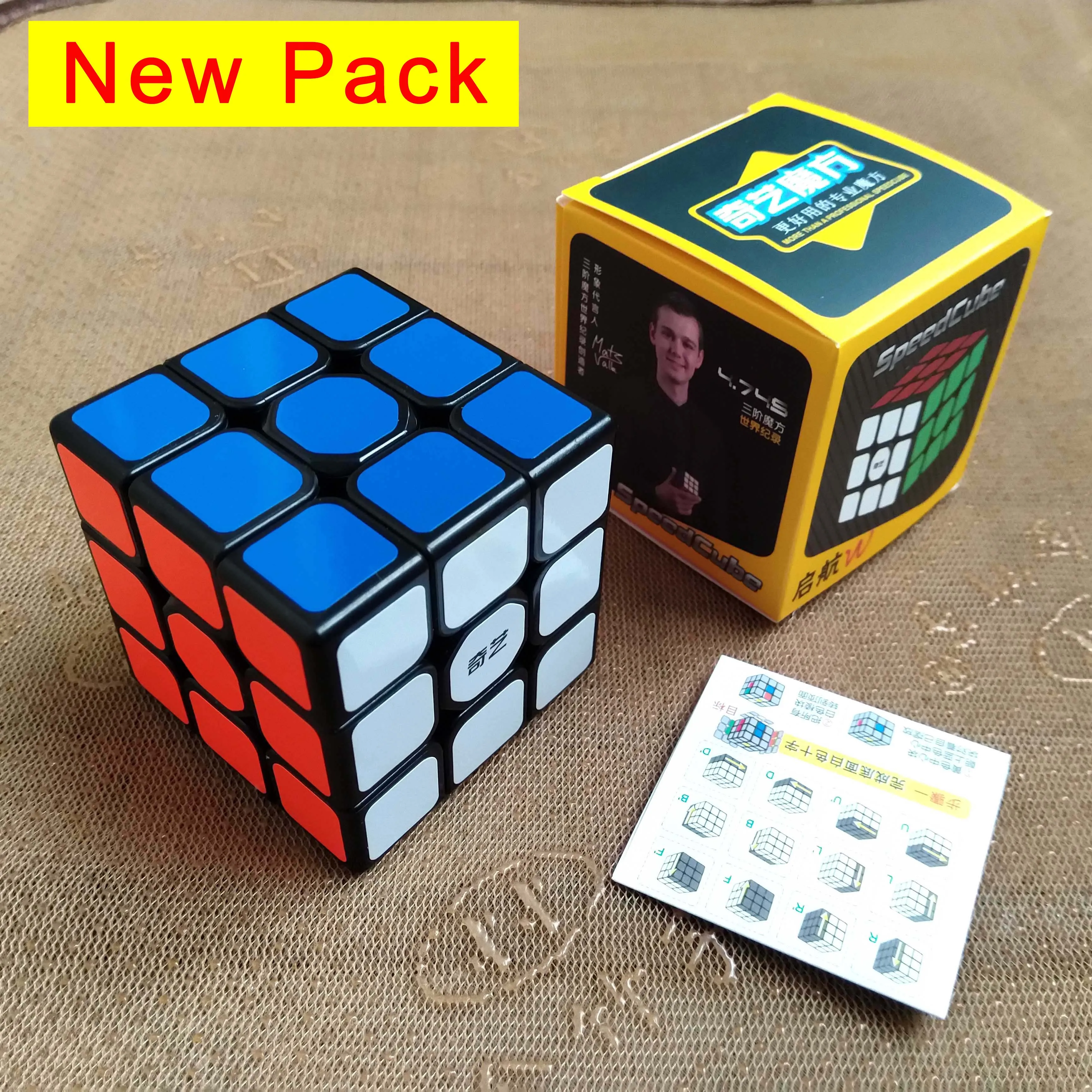 Qiyi волшебный куб 3x3x3 кубик магический Профессиональный головоломка скорость Neo
