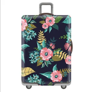 Эластичный Защитный чехол для багажа, пылезащитный чехол для 18-32 дюймов, чехол для костюма, чехол на колесиках, чехол с мультяшным 3D-принтом, аксессуары для путешествий