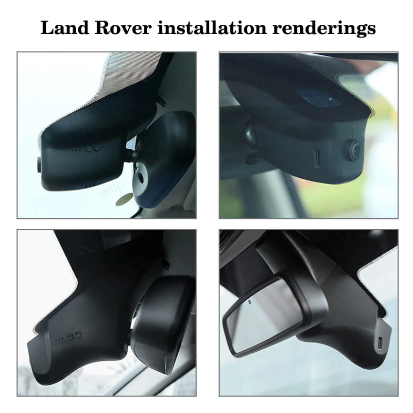 Автомобильный Wifi мини видеорегистратор для вождения Land Rover Jaguar Aurora 2015 Novatek 96658 HD CCD