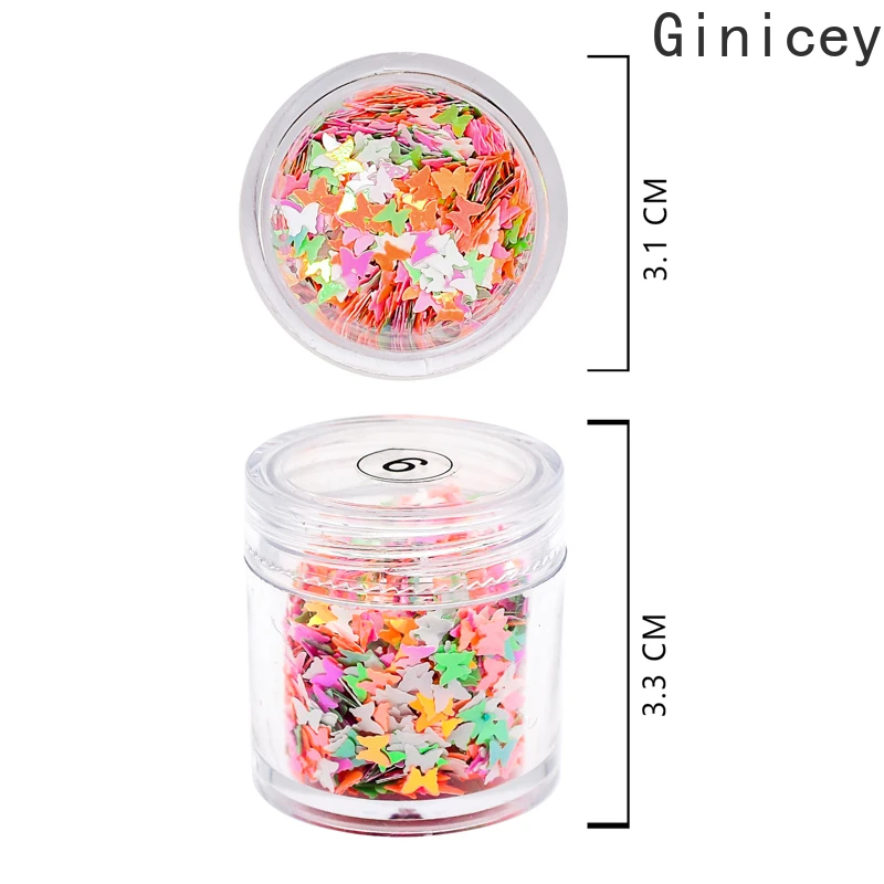 

3D Mixed Colorful Butterfly Nail Art Sequins Glitter Flakes Nail Rhinestones Sparkly Sequins Manicure Nail Art Decoration