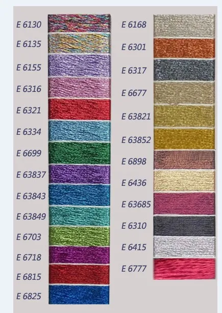 Top selling Cross stitch gold and silver threads / cross embroidery thread Custom colors | Дом и сад