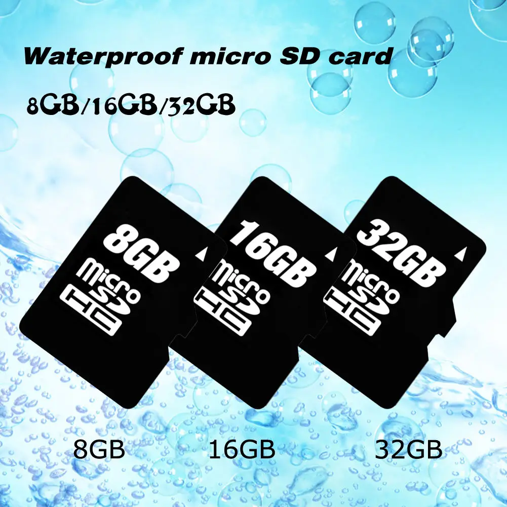 Micro SD карта SDHC стандартная TF Расширенная флэш память 8/16/32 ГБ для камеры