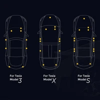 for tesla car interior led lights bulbs kit ultra bright easy plug fit for tesla model 3 y x s accessories replacement lights