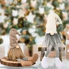 Кукла без лица в виде Санты 2022, рождественские украшения для дома, рождественские украшения, рождественские подарки, рождественские подарки, новый год 2022