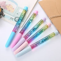 1pc kawaii five color fairy gel pen cute learning stationery creative writing black exam signature marker office school supplies