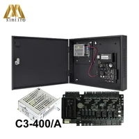 lan card control panel for four doors c3 400 door access control system with protect box door control board