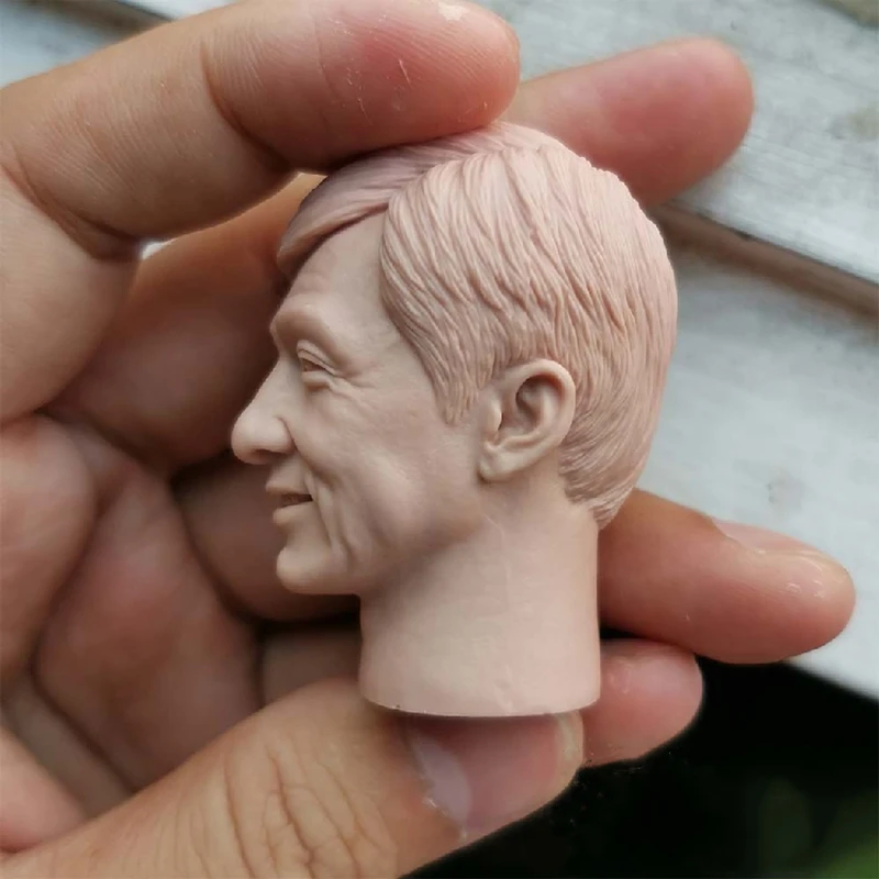 1/6 весы Боевая звезда Гонконга голова Джеки Чан Неокрашенная для 12 дюймов фигурка