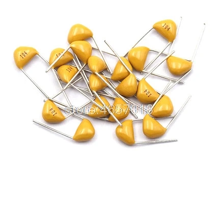 

FREE SHIPPING 1000pcs Multilayer ceramic capacitor 100nF 0.1uF 104m 50V 2.54mm B104m