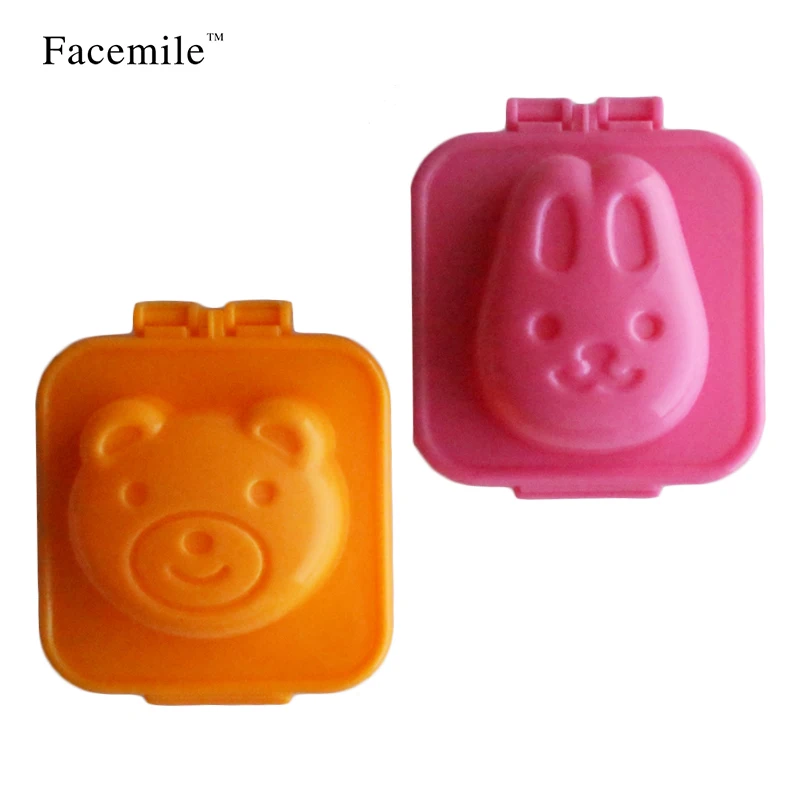 Новинка 2017 2 шт./компл. милый кролик медведь рисовый обед вареное яйцо суши