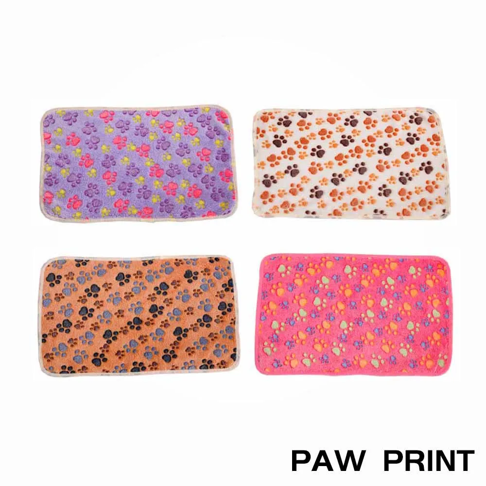 100% Коралловое Флисовое одеяло для кошек и собак мягкий удобный большой коврик