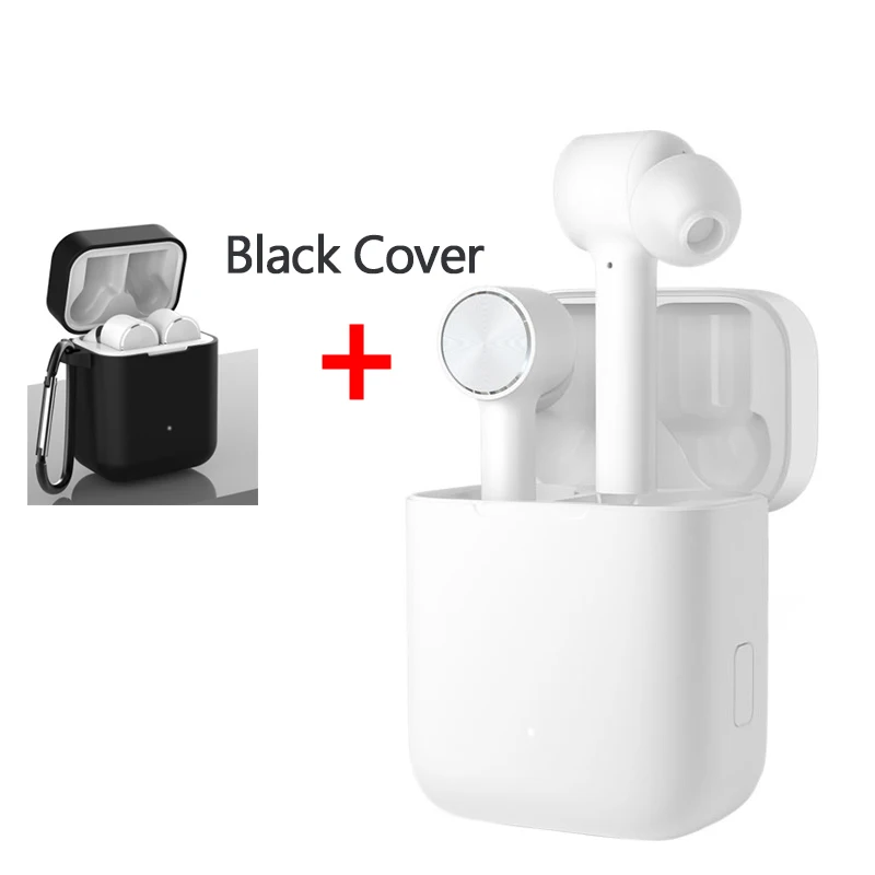 Add Black Bag Оригинальные беспроводные bluetooth-наушники Xiao mi Air TWS Airdots Pro, наушники mi Air ANC Switch ENC с автоматической паузой и управлением водоотталкивающими наушниками - Цвет: Add Black Bag