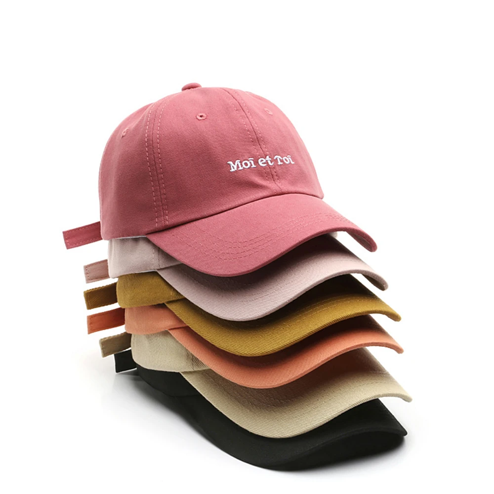 

FS 2020 Trendy Candy Color Face Cap Snapback Hip Hop Winter Baseball Caps For Men Women Rosy Pink Trucker Hats Casquette Femme