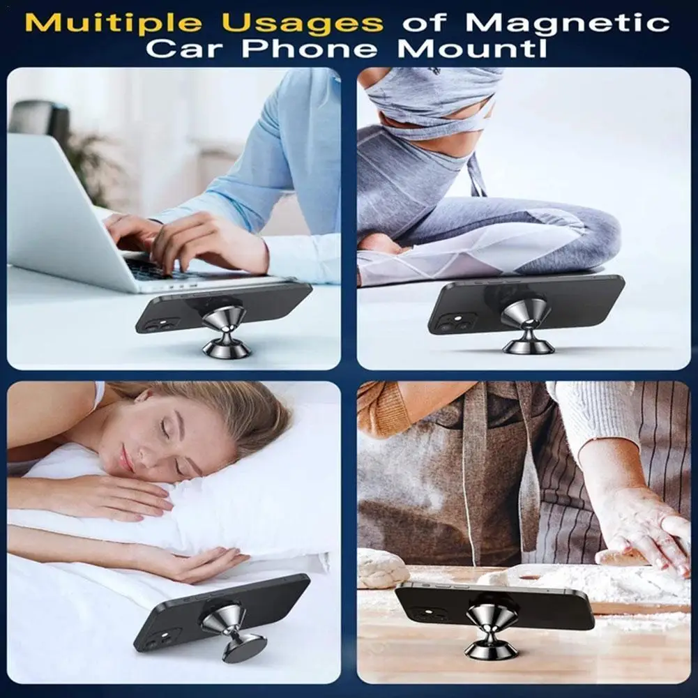 

Magnetic Car Phone Holder Support For Mobile Phone Air Vent Support Cilp Stand Tablet Mount Interior For Car Accessories