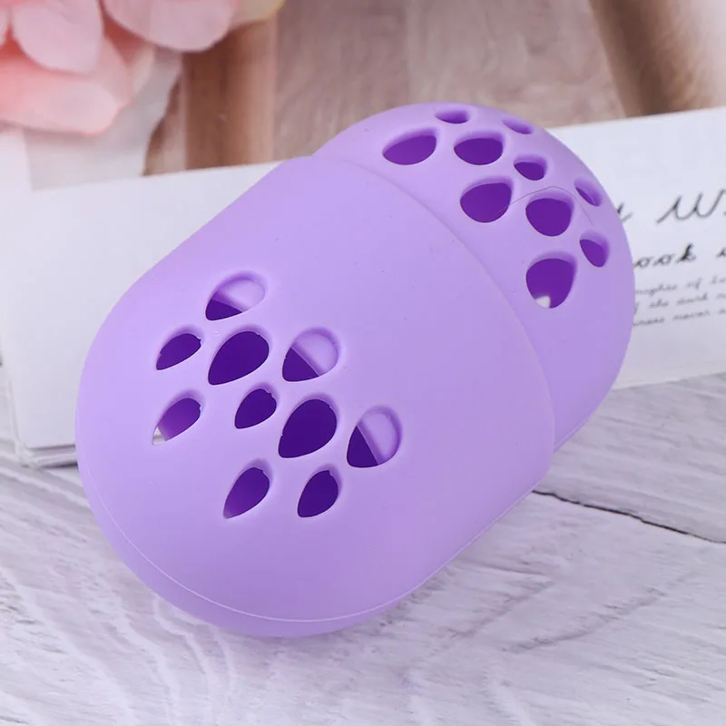 Мягкий силиконовый держатель для порошков косметической губки| |