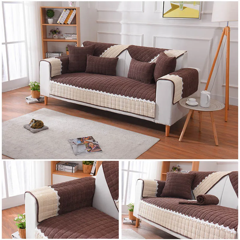 1 шт. скандинавский плотный вельветовый чехол для дивана | Дом и сад