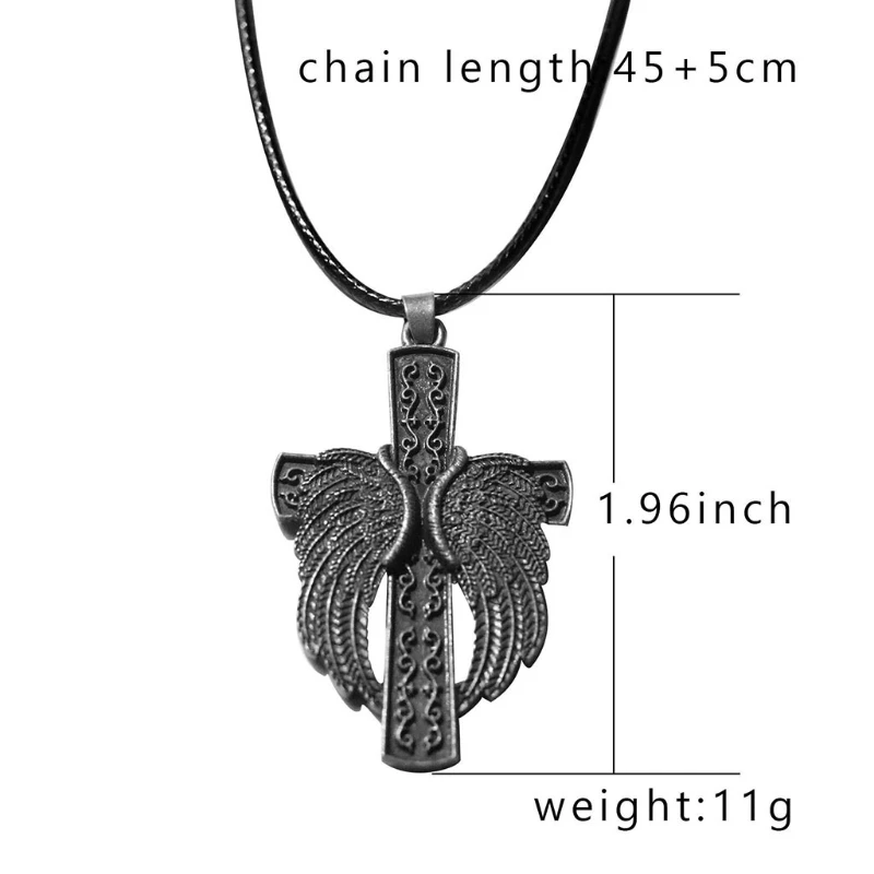 

Unisex New Angel Wing Heart Cross Urn Cremation Pendant Ashes Memorial Necklace for Gift Pendant