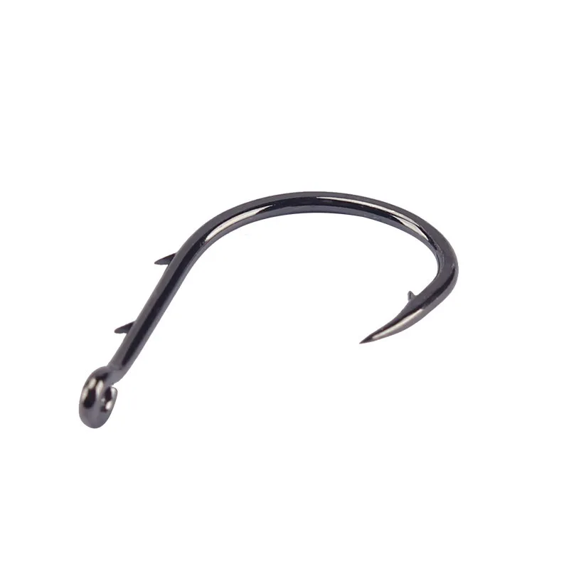 Mustad 10757 рыболовный крючок из углеродистой стали колючий с двойной спинкой 1 #-9 #