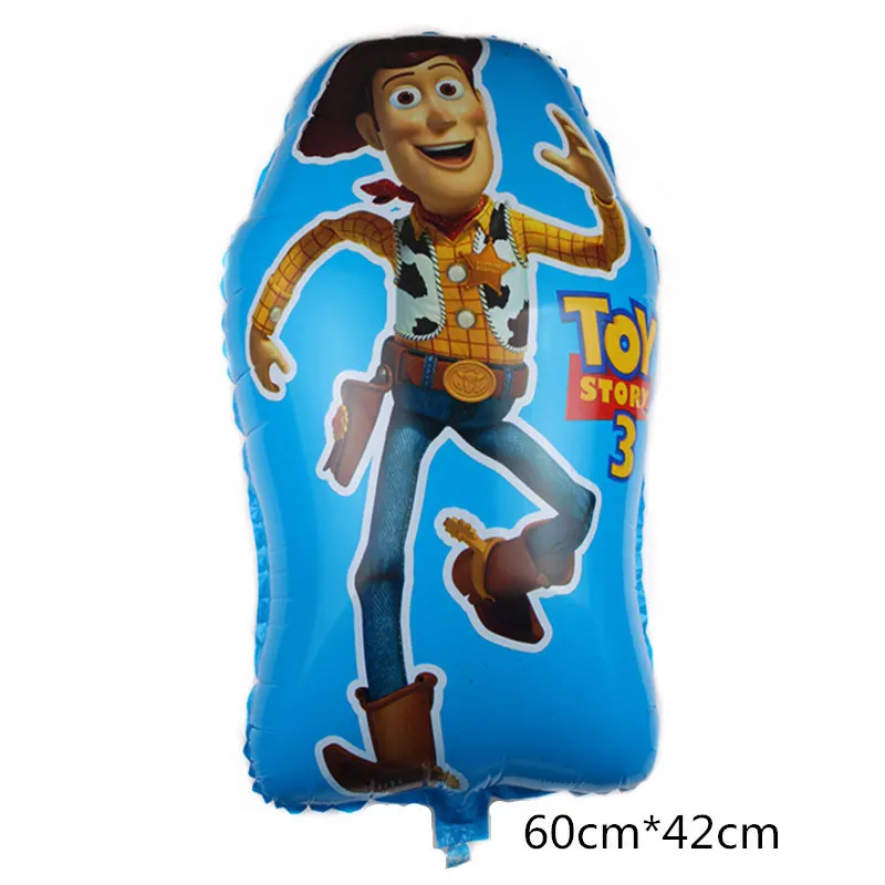 Style5-1pcs Disney Вечеринка История игрушек воздушные шарики для украшения Поставки 75*50 см 1 шт./лот с героями мультфильма «История игрушек», Базз светлый год фольга праздничные надувные шары Вечерние - Цвет: Style5-1pcs