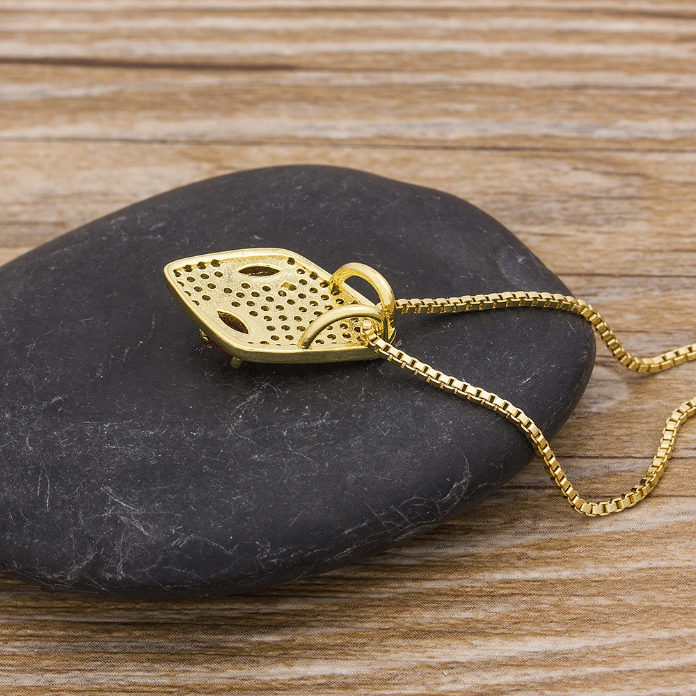 Ожерелье-чокер AIBEF с кристаллами женское модная цепочка золотого цвета кулоном в