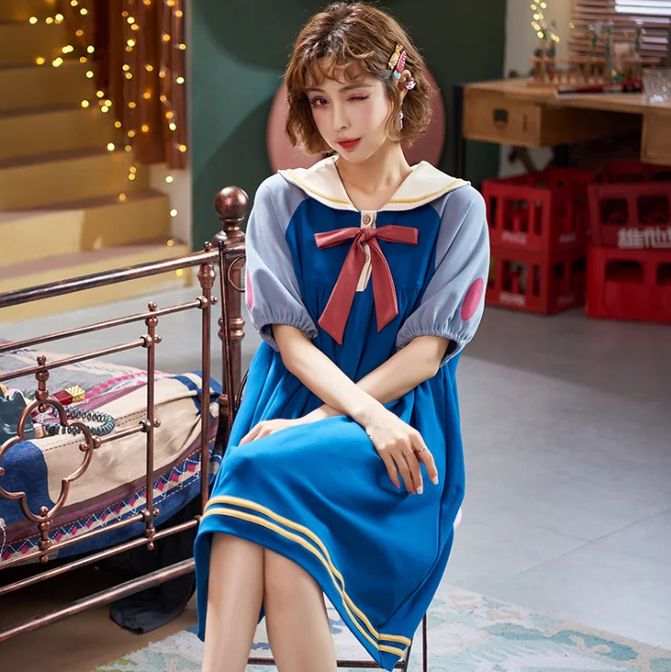 2020 летняя ночная рубашка для женщин большого размера с мультяшным принтом