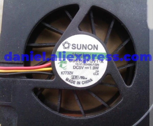 Оригинальный Sunon gb0506pgv1 a 5v1.9w для Asus a9rp вентилятор ноутбука|Кулеры и системы